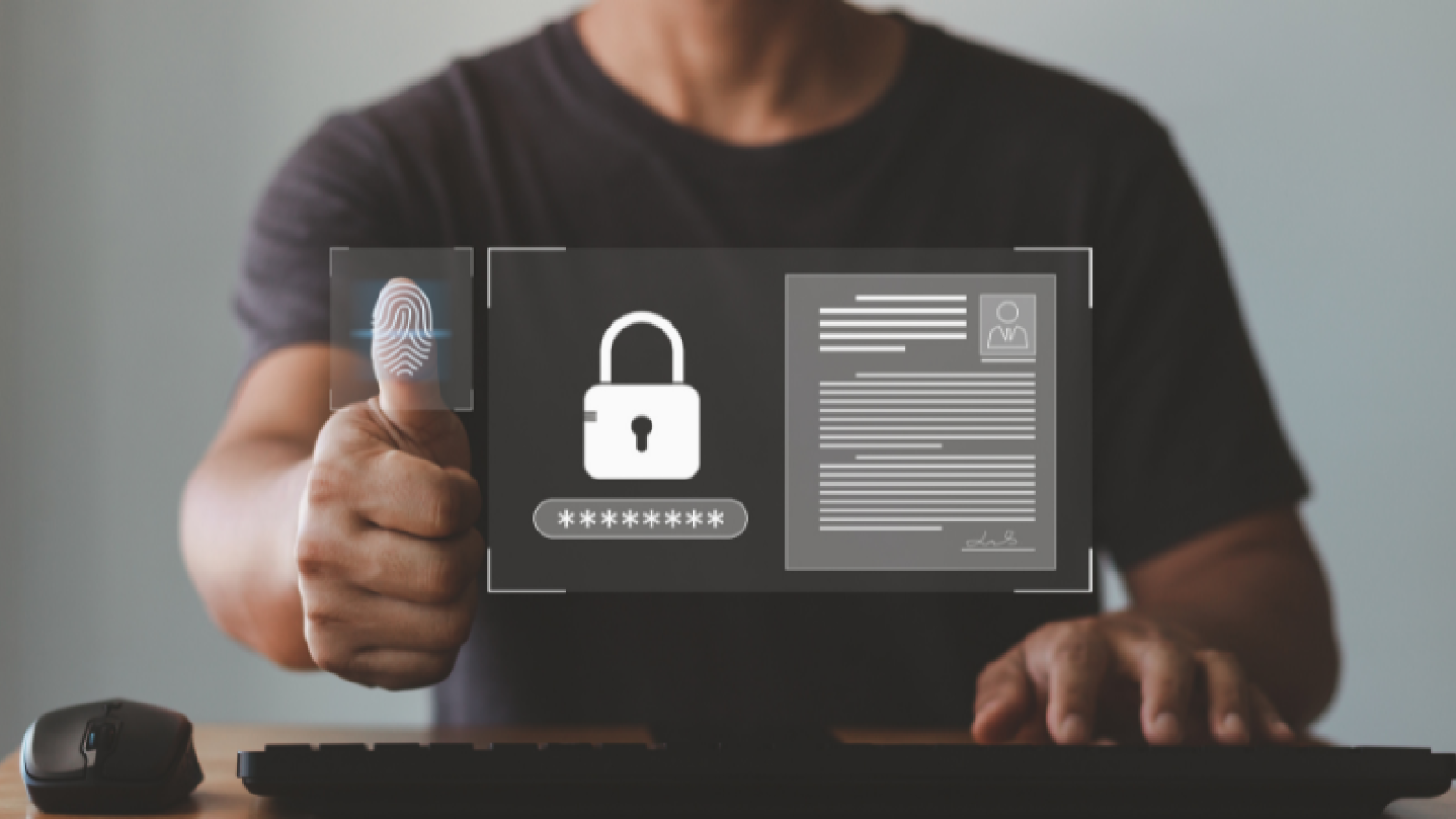 Secure Confidential Print Services Service Graphics